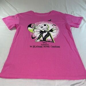 Hybrid Apparel Pink Kids‎ T-Shirt - The Nightmare Before Christmas